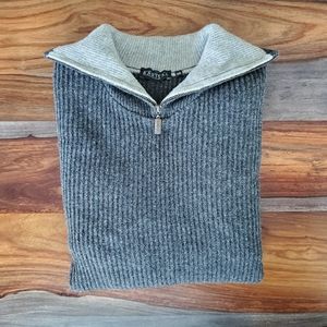Men's 80%Lambswool 20%Nylon Sweater, Warm, XXL, Soft